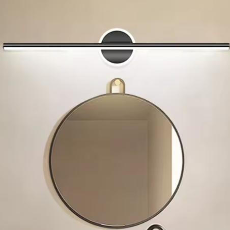 Moderne LED Wandlamp – Goud/Zwart Spiegel- & Binnenverlichting