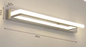 LED Wandlamp Badkamer – 42 cm Spiegelverlichting, Neutraal Wit 4500K