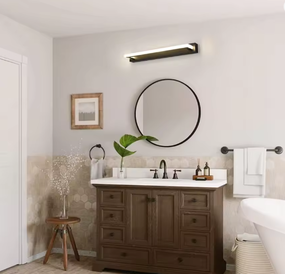 LED Wandlamp Badkamer – 42 cm Spiegelverlichting, Neutraal Wit 4500K