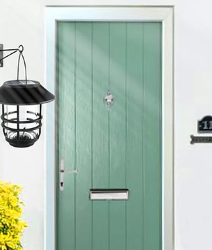 Solar Hanglantaarn Buiten – Flikkerende Vlammen, Waterdicht Glas & RVS, Wand- en Hekverlichting