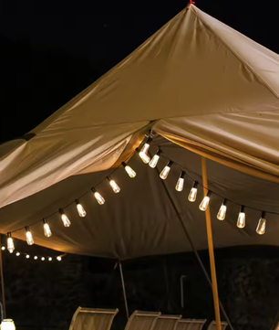 Solar Lichtslinger 15M – 100 LED Edison Lampen, Retro & Waterdicht IP65