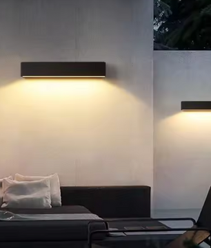 LED Buiten Wandlamp – IP65 Waterdicht, Aluminium, Moderne Veranda- en Gevelverlichting