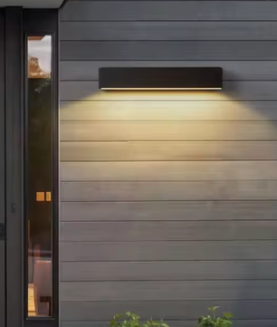LED Buiten Wandlamp – IP65 Waterdicht, Aluminium, Moderne Veranda- en Gevelverlichting