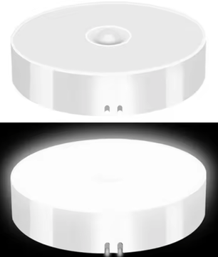 Set van 2 LED Nachtlampjes met Bewegingssensor – USB Oplaadbaar, Draadloos & Magnetisch