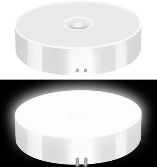 Set van 2 LED Nachtlampjes met Bewegingssensor – USB Oplaadbaar, Draadloos & Magnetisch