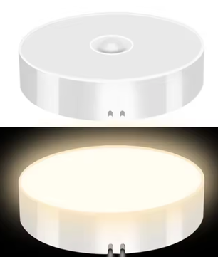 Set van 2 LED Nachtlampjes met Bewegingssensor – USB Oplaadbaar, Draadloos & Magnetisch