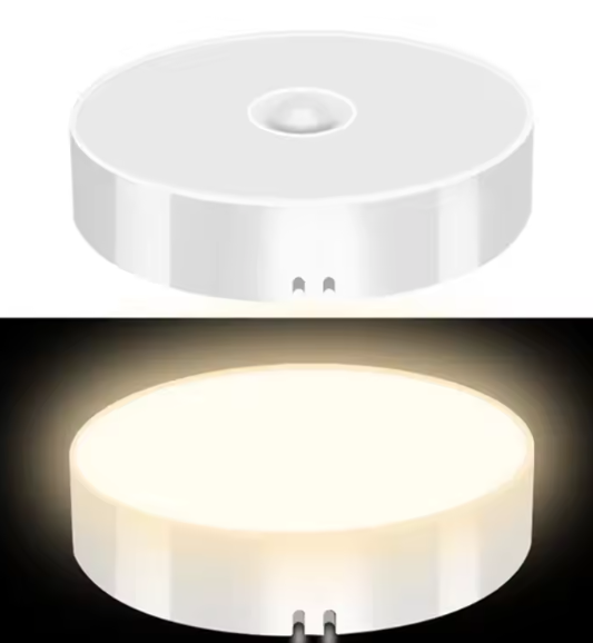 Set van 2 LED Nachtlampjes met Bewegingssensor – USB Oplaadbaar, Draadloos & Magnetisch