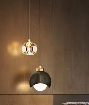 Moderne Kristallen Hanglamp – Luxe Minimalistisch Design voor Slaapkamer & Woonkamer