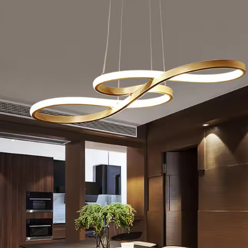 Moderne LED Hanglamp – Keukeneiland & Eettafel Lamp met Afstandsbediening