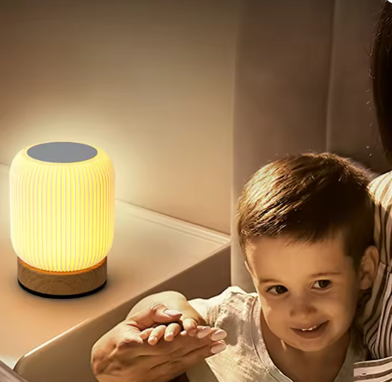Dimbare Touch Nachtlamp – Oplaadbare LED Tafellamp met 3 Kleurtemperaturen