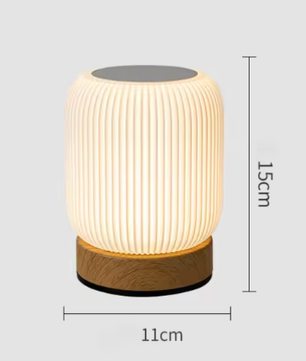 Dimbare Touch Nachtlamp – Oplaadbare LED Tafellamp met 3 Kleurtemperaturen