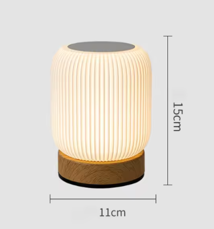 Dimbare Touch Nachtlamp – Oplaadbare LED Tafellamp met 3 Kleurtemperaturen