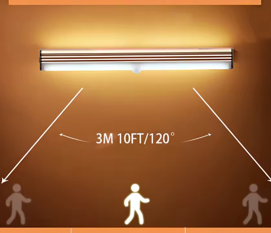 LED Nachtlamp met Bewegingssensor – USB Oplaadbaar & Magnetisch