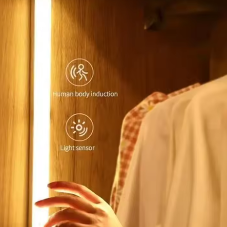 LED Nachtlamp met Bewegingssensor – USB Oplaadbaar & Magnetisch