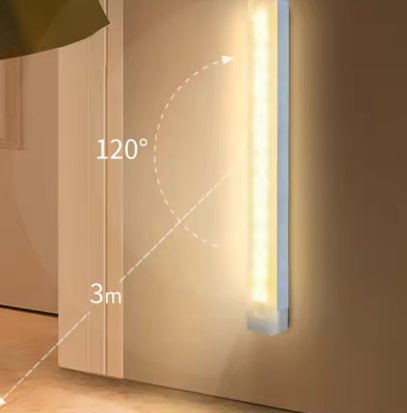Bewegingssensor LED Nachtlamp – USB Oplaadbaar & Magnetisch