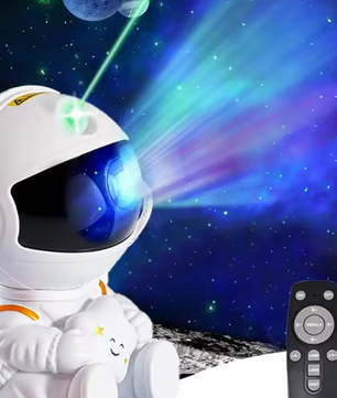 Astronaut Sterprojector – LED Galaxy Nachtlamp met Nevel & Sterrenhemel