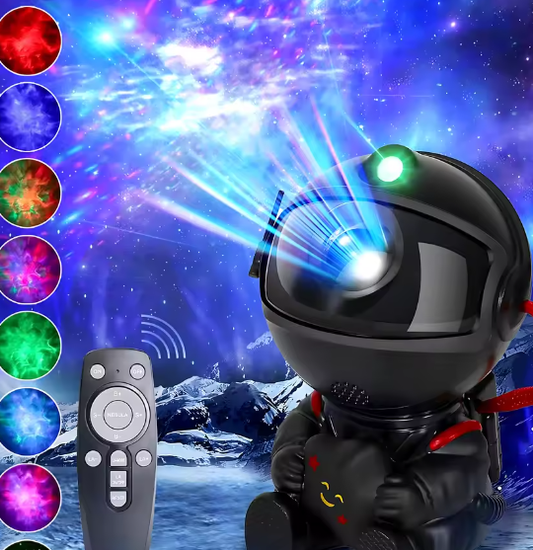 Astronaut Sterprojector – LED Galaxy Nachtlamp met Nevel & Sterrenhemel