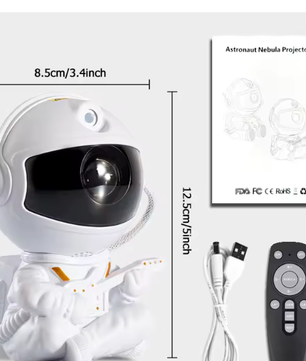 Astronaut Sterprojector – LED Galaxy Nachtlamp met Nevel & Sterrenhemel