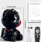 Astronaut Sterprojector – LED Galaxy Nachtlamp met Nevel & Sterrenhemel