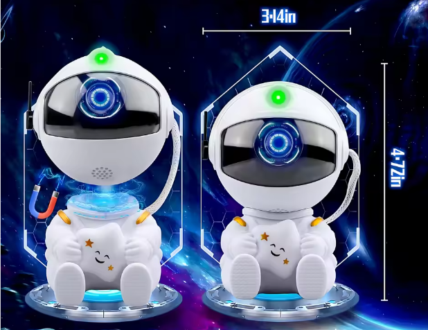 Astronaut Sterprojector – LED Galaxy Nachtlamp met Nevel & Sterrenhemel