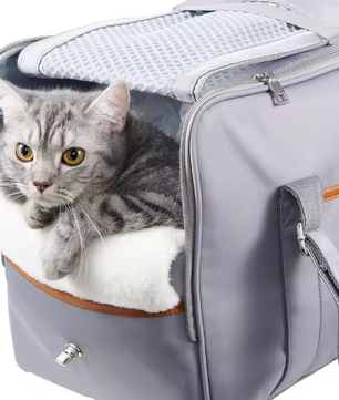 Draagbare Huisdier Reistas – Katten & Honden, Lichtgewicht & Ademend, Veilig & Comfortabel