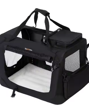 Opvouwbare Hondenkooi – Nylon & Oxford-Stof, 60x42x42 cm