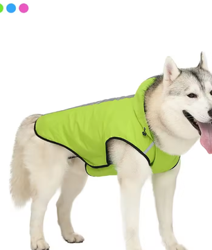 Waterdichte Hondenjas – Reflecterend Zomervest met Hoodie
