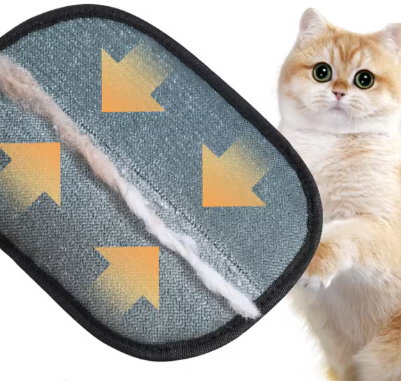 Huisdier Haarverwijder Handschoen – Verzorgings- & Massage Mitt