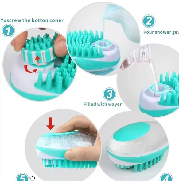 Huisdier Haarverwijder Handschoen – Verzorgings- & Massage Mitt