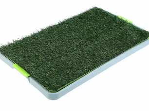 Puppy Toilet met Kunstgras – Draagbaar Hondentoilet & Kattenbak