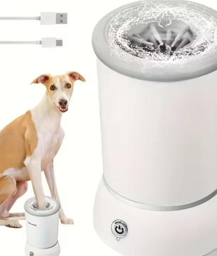 Elektrische Huisdier Pootreiniger – Automatische Voetenwasmachine voor Hond & Kat