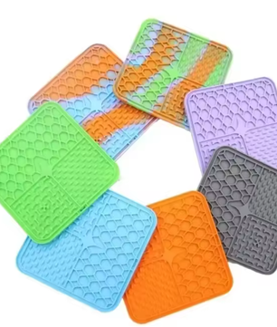 Silicone Lick Mat voor Honden – Slow Feeder en Bad Distractie