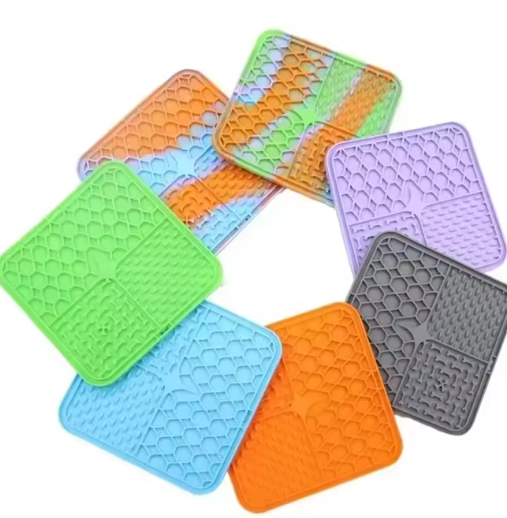 Silicone Lick Mat voor Honden – Slow Feeder en Bad Distractie