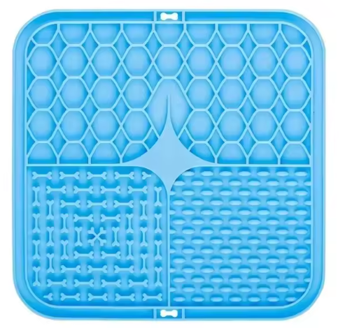 Silicone Lick Mat voor Honden – Slow Feeder en Bad Distractie