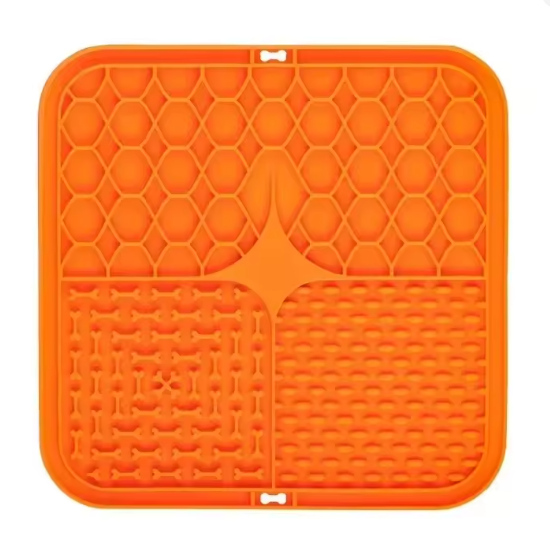 Silicone Lick Mat voor Honden – Slow Feeder en Bad Distractie