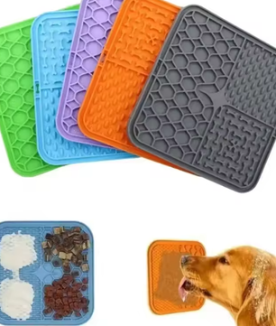 Silicone Lick Mat voor Honden – Slow Feeder en Bad Distractie