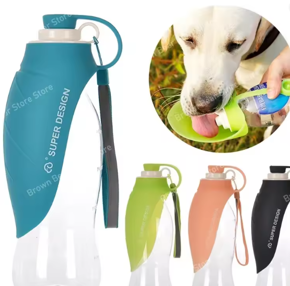 Draagbare Hondenwaterfles – Opvouwbare Drinkbak voor Buitenreizen