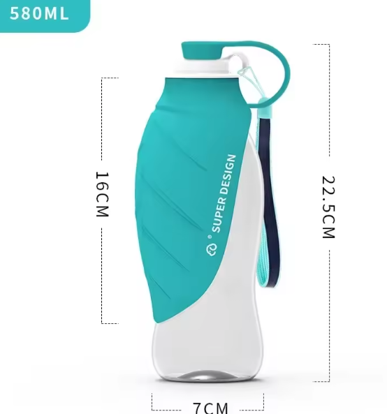 Draagbare Hondenwaterfles – Opvouwbare Drinkbak voor Buitenreizen