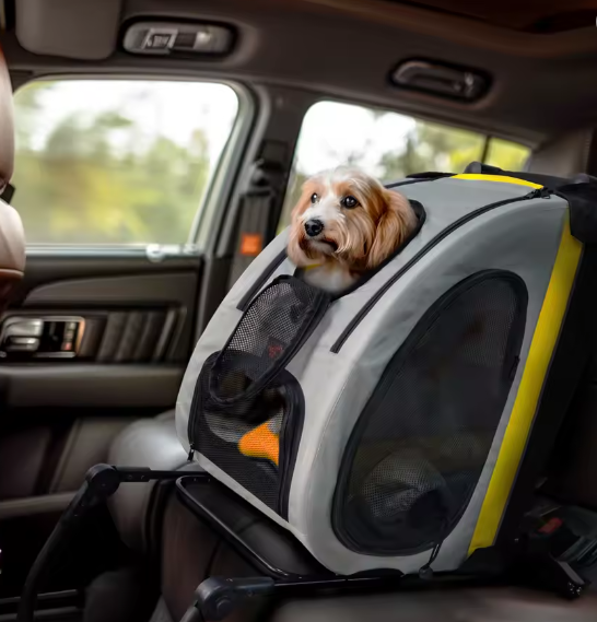 Opvouwbare Honden- en Kattenwagen – 2-in-1 Kinderwagen & Reiskrat