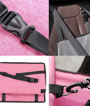 Opvouwbare Autostoelhoes voor Honden – Hangmat & Reismand