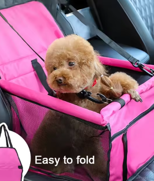 Opvouwbare Autostoelhoes voor Honden – Hangmat & Reismand