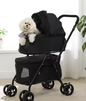 Opvouwbare Honden- en Kattenwagen – 4-Wiel Jogger met Dubbele Drager