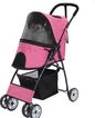 Opvouwbare Honden- en Kattenwagen – 4-Wiel Jogger met Dubbele Drager