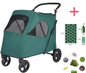 Grote Honden- en Kattenwagen – Opvouwbare Wandelwagen tot 55 kg