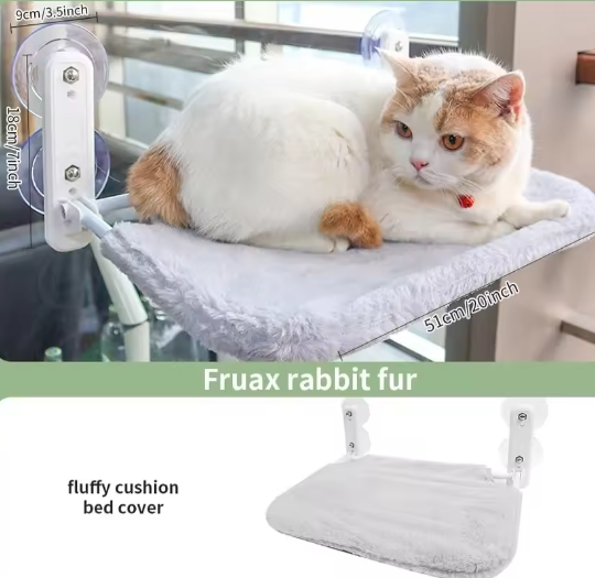 Kattenhangmat – Duurzaam Hangbed voor Katten & Kittens, Binnengebruik