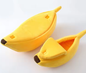 Banaanvormig kattenbed – Pluche & warm huisdiernest