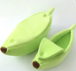 Banaanvormig kattenbed – Pluche & warm huisdiernest