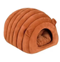 Pompoen kattenhuis – Warm en volledig gesloten slaaphuis