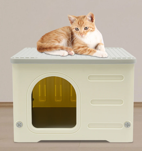 Waterdicht kattenhuis – HDPE kattenbed voor binnen & buiten