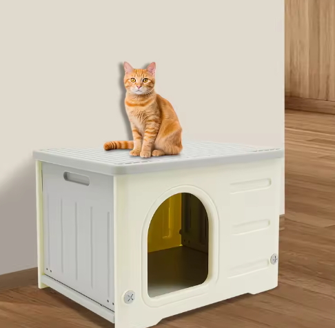 Waterdicht kattenhuis – HDPE kattenbed voor binnen & buiten